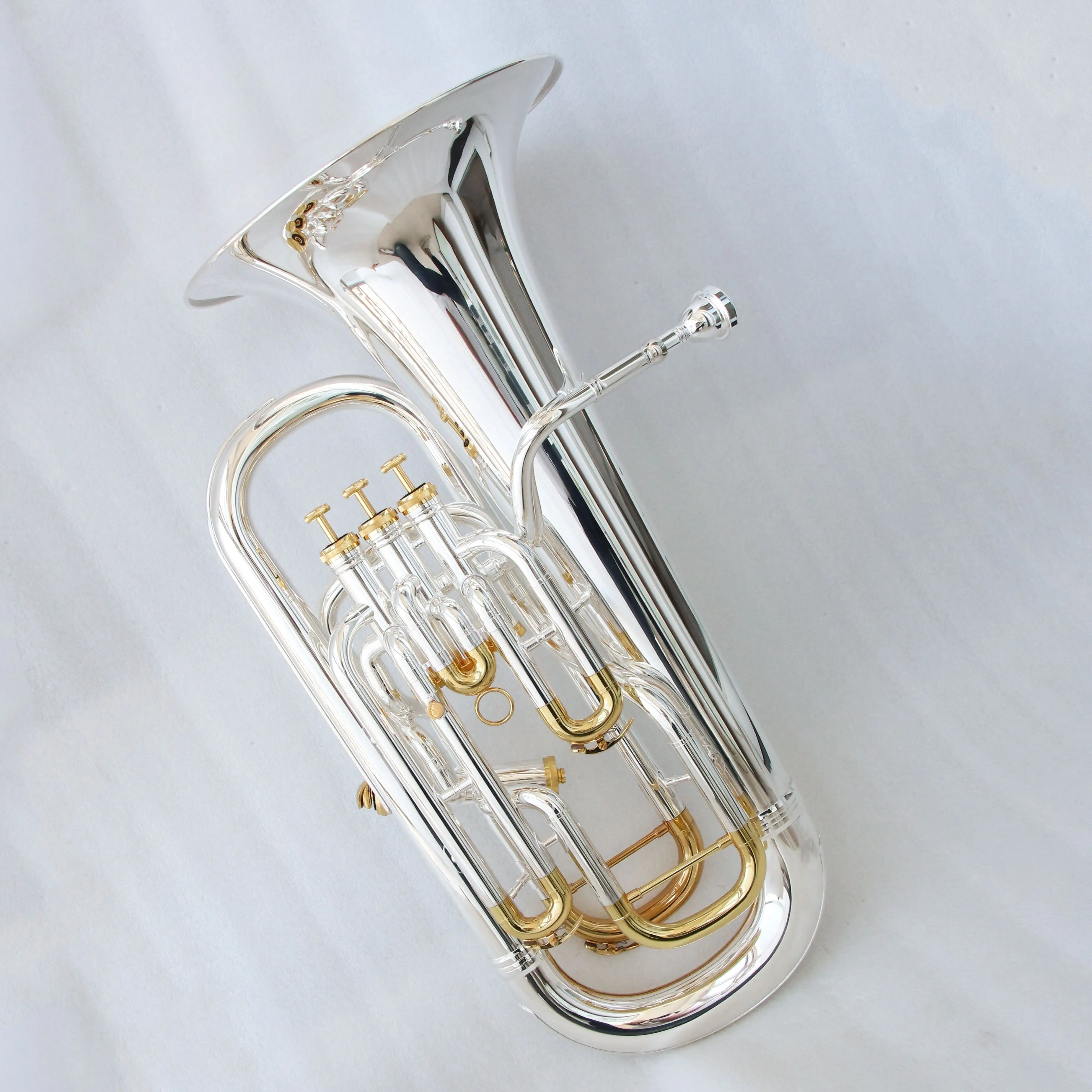 Musical Instrument Euphonium - Euphonium en laiton jaune à 3+1