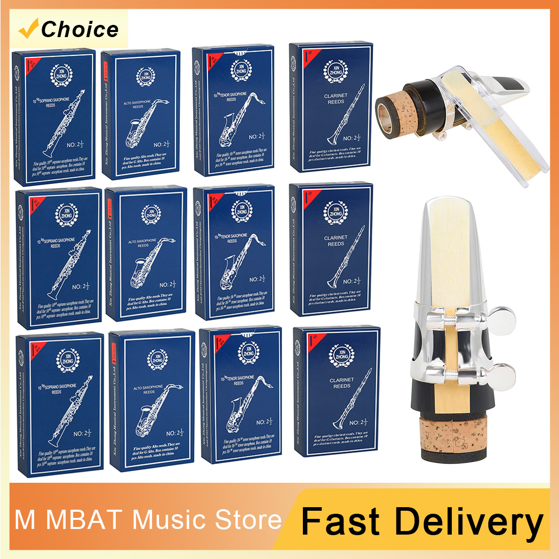 Musical Instrument Oboe - 10/20 ensemble 2.5 Soprano/Alto/ténor/Clarinet B plat