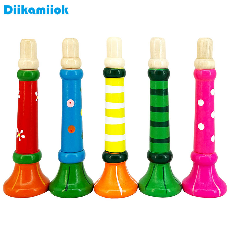 Musical Instrument Fagot - Trompette en bois pour enfants, jouet,
