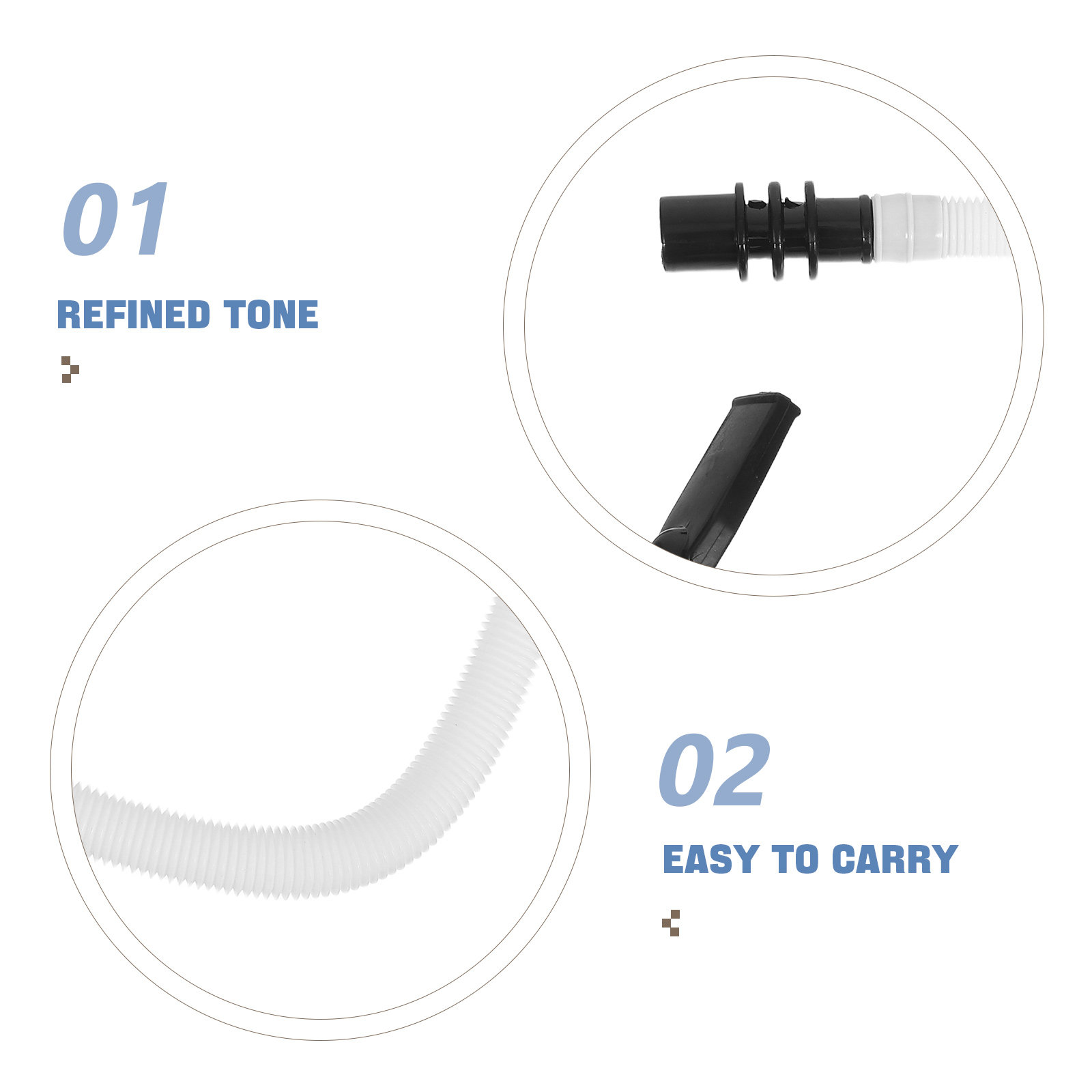 Lot de 3 embouts de mélodica e - Musical Instrument Long avis et prix