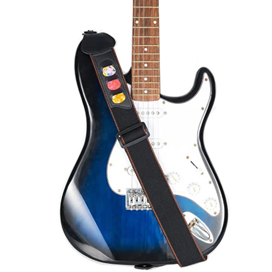 Sangle de guitare en cuir PU n - Musical Instrument Fagot avis et prix