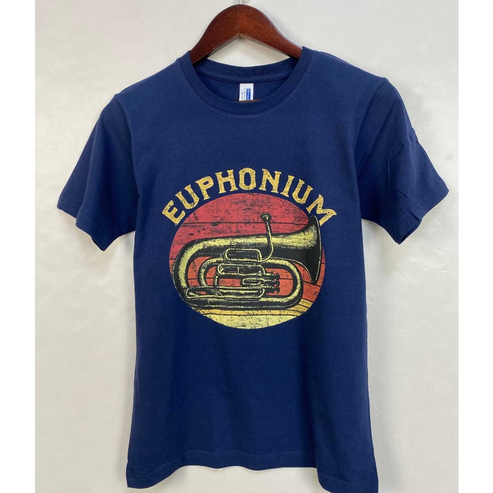 T-shirt drôle d'euphonium vint - Musical Instrument Euphonium avis et prix