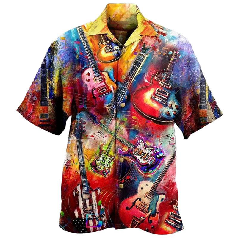 JEMusic-Chemise hawaïenne grap - Musical Instrument Hawaiian avis et prix