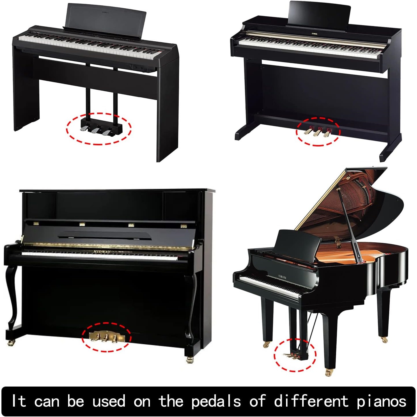 Juste de protection pour pédal - Musical Instrument Like Piano avis et prix