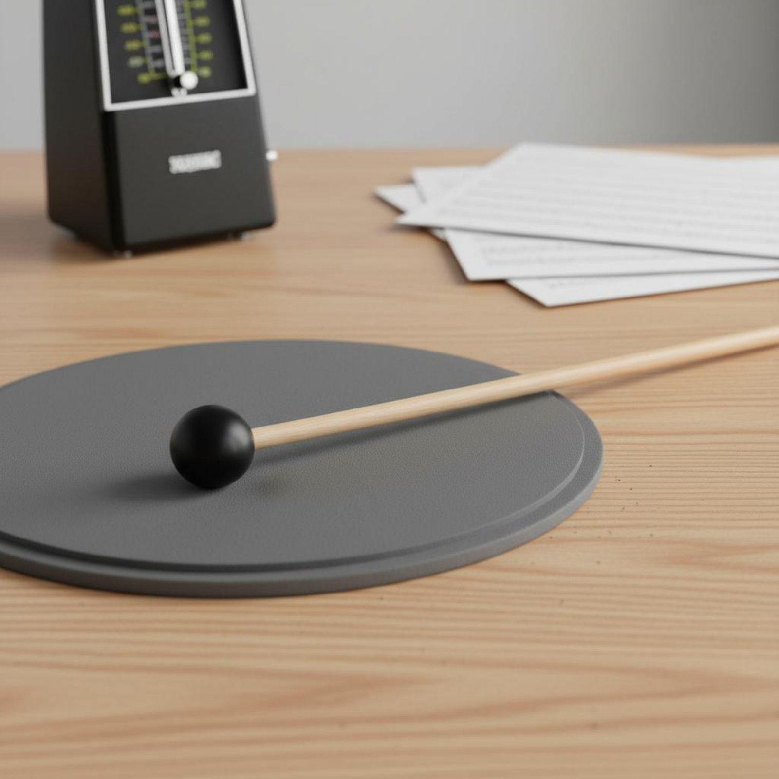 Maillet à tête noire, 2 pièces - Musical Instrument Long avis et prix