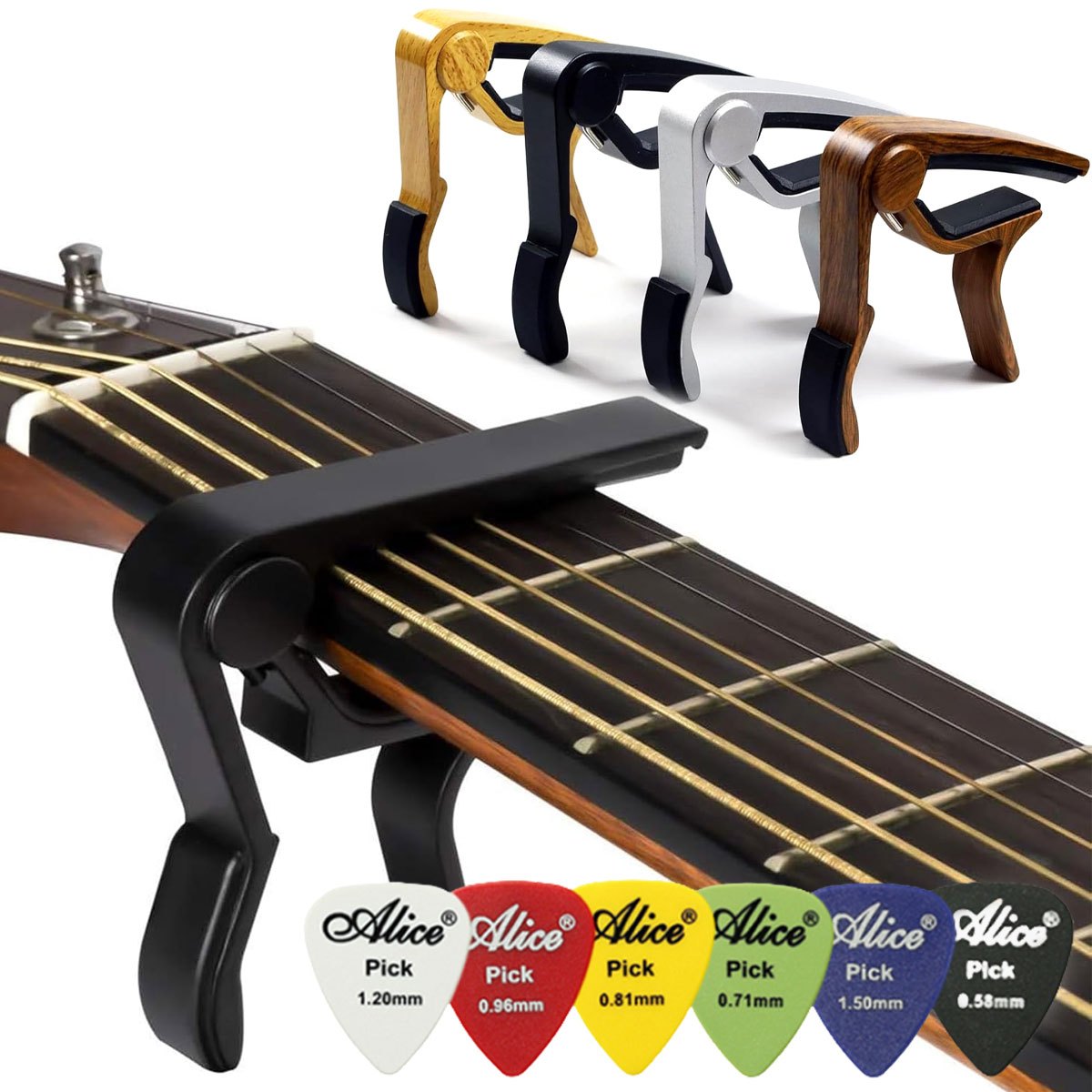 Capodastre de guitare à change - Acoustic Guitar Dreadnought avis et prix