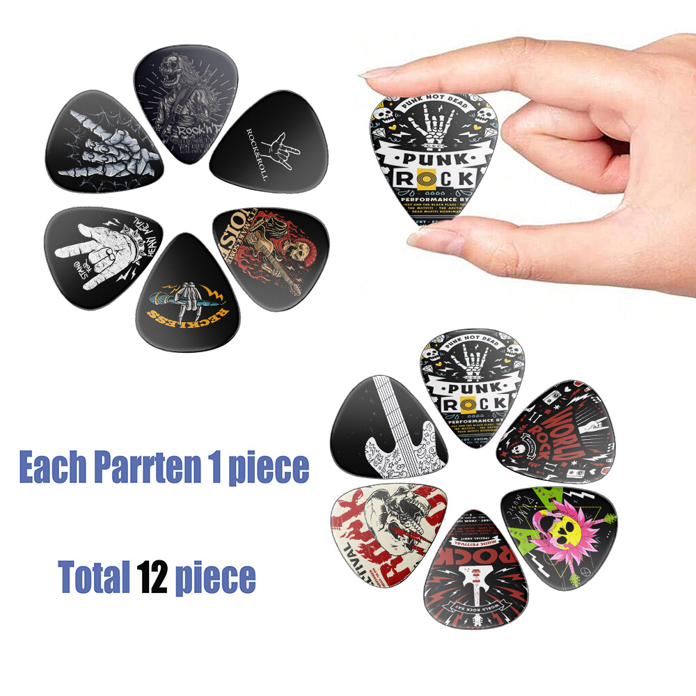 12 pièces plectres de guitare  - Acoustic Guitar Dreadnought avis et prix