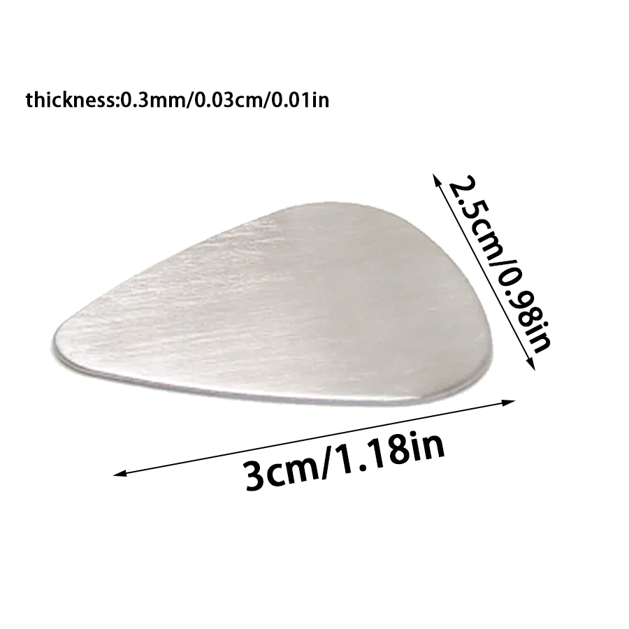 Plectres de guitare en acier i - Musical Instrument Fagot avis et prix