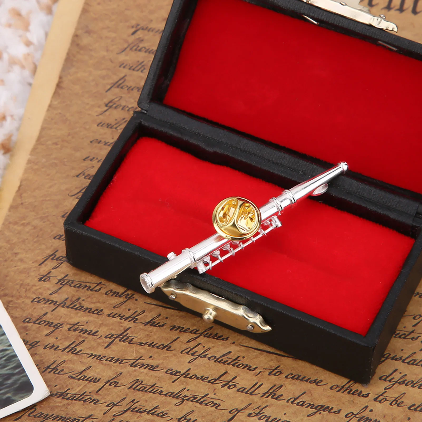 Épinglette en émail dur pour i - Musical Instrument Oboe avis et prix